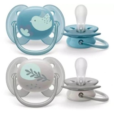 AVENT Ultra Soft smoczki ortodontyczne 6-18m 2szt.