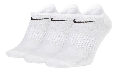Stopki Białe Nike Skarpetki Skarpety 3-pak 46 -49