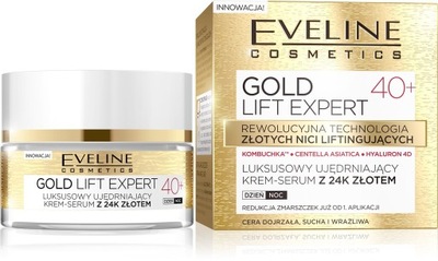 Eveline Gold Lift Expert 40+ Krem-serum ujędrniają