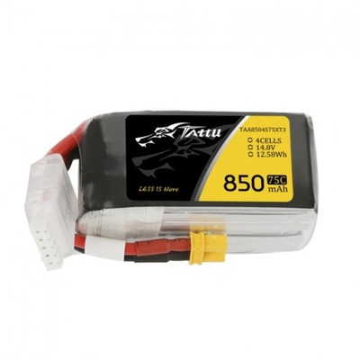 850mAh 14.8V 75C TATTU Gens Ace