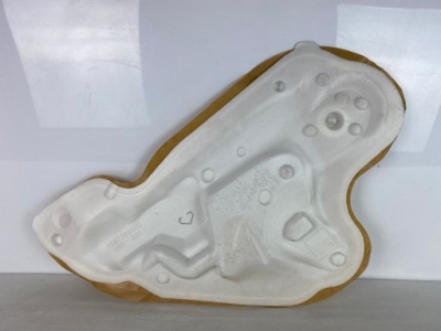 Citroen c4 ii шумоизоляция дверь пена левый задняя 2010-2018 фото №1