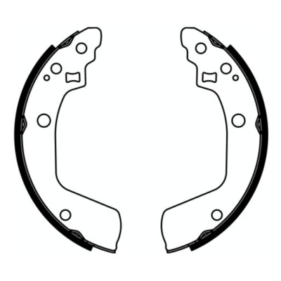 Гальмівні колодки гальмівні задня suzuki swift iii 05- фото №1