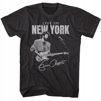 Eric Clapton Signature New York Men's T Shirt