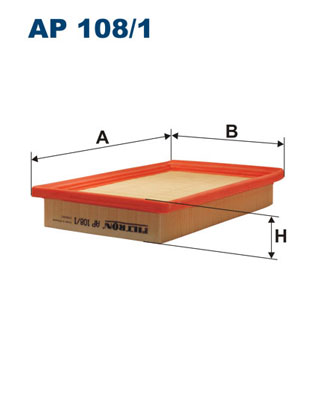 FILTRO AIRE FILTRON AP108/1 AP1081  
