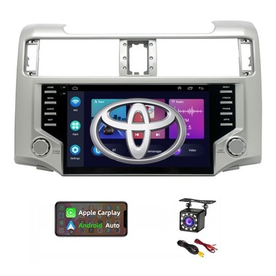 TOYOTA 4RUNNER 09-22 RADIO 2DIN ANDROID12 2GB 32GB WIFI GPS IPS FM CARPLAY  