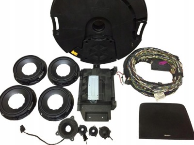 Vw golf 7 sportsvan аудиосистема dynaudio комплект фото №1