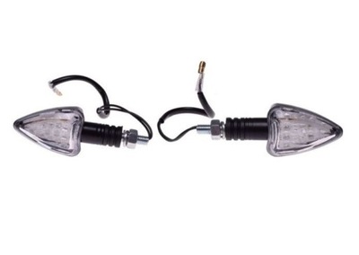 Kierunkowskazy motocyklowe ledowe stożki strzałki