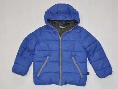 UNITED COLORS kurtka jesienno zimowa niebieska 7-8 Y