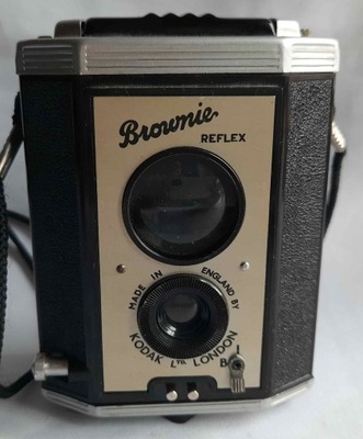 KODAK BROWNIE REFLEX KOLEKCJONERSKI APARAT FOTOGRAFICZNY ok. 1946