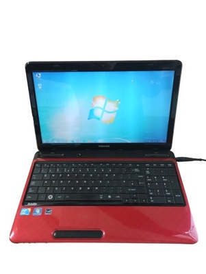 LAPTOP TOSHIBA l750-22z 750GB 8GB RAM i3 WIN7 15,6''