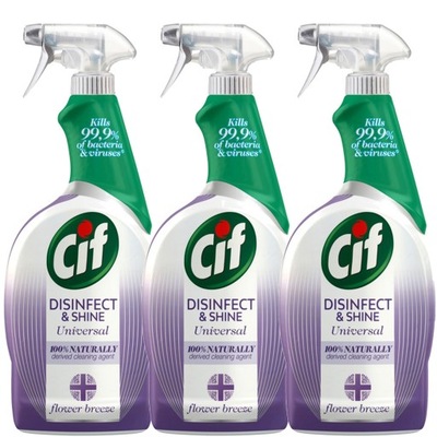 Cif Spray Czyszcząco Dezynfekujący Bez Chloru