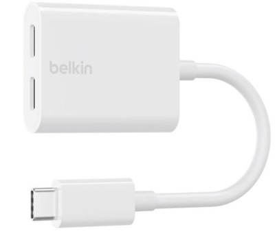 Belkin Adapter Dual USB-C Audio + Charge Rockstar