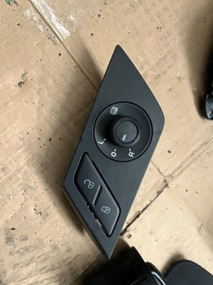 Блокировка дверь vw caddy 2k5 14-19 rok регулировка зеркал фото №1