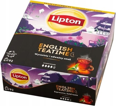 Lipton English Teatime herbata czarna 92T
