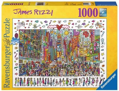 Ravensburger 19069 - James Rizzi - Times Square No