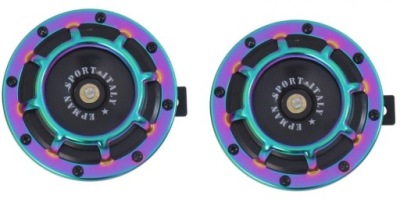 Клаксон blast-tone x2 neo-chrom гучний 115db 400hz фото №1