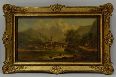 1883 E. Höd (1837-1888) ART 4500€ Stary obraz Olej