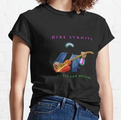 Koszulka Dire straits colection logo Classic