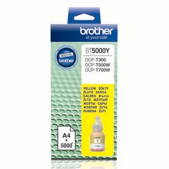 Brother oryginalny ink / tusz BT-5000Y, yellow,