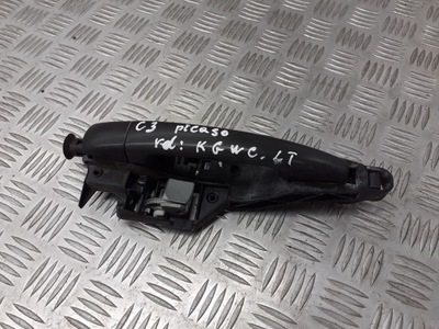 Ручка левая задняя наружная citroen c3 picasso фото №1