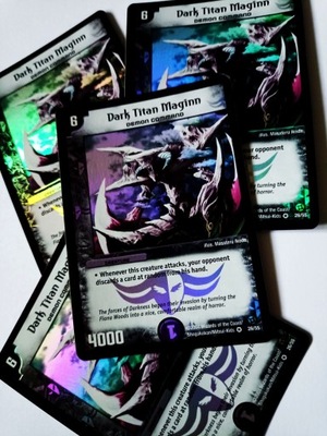 *DM-02 DUEL MASTERS - DARK TITAN MAGINN - HOLO - !