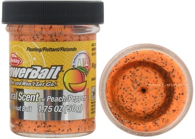 BERKLEY POWER BAIT CIASTO Z BROKATEM BRZOSKWINIA BGTPNP2 - 1525277