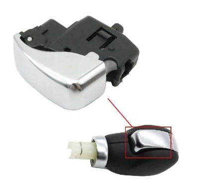 Кнопка кнопка ручка перемикання передач автоматична коробка передач do renault megane iv 4 talisman фото №1