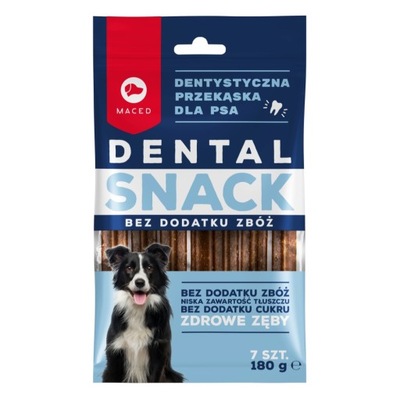 Gryzak dentystyczny dla psa Dental Snack 180g 7szt