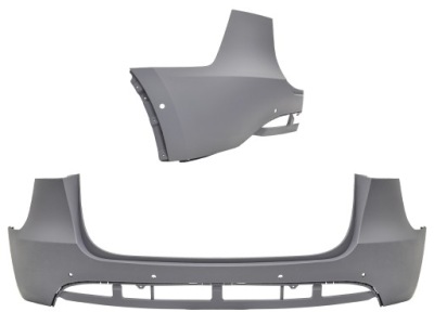 Tesla model y 2020- бампер задня 1493735s0a фото №1