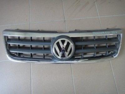 REJILLA REJILLA DE RADIADOR DEFLECTOR CROMO VW TOUREG 7L6 RESTYLING ORIGINAL  