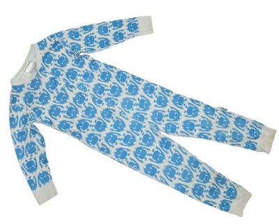 VOSSATASSAR KOMBINEZON RAMPERS MERINO WOOL WEŁNA 98/104