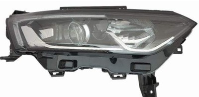 Лампа renault koleos ii 16- права фара фото №1