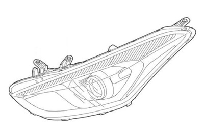 Hyundai i30 turbo 2015-2017 фара левый фото №1