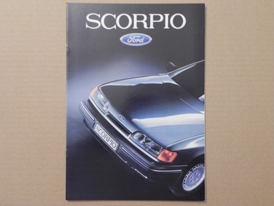 Prospekt - FORD SCORPIO - 1985 r