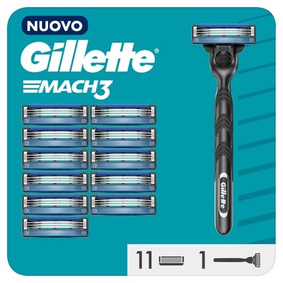 Gillette Mach3 3 Ostrza Mężczyzn Brzytwa