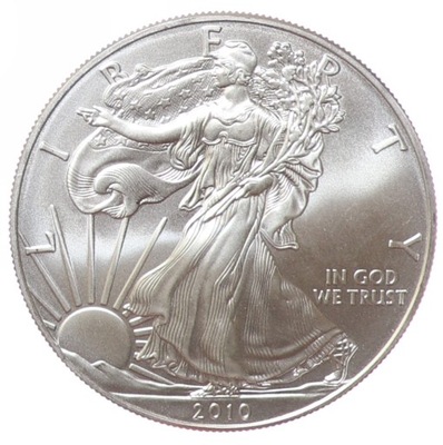 1 dolar - Amerykański Srebrny Orzeł - USA - 2010 rok