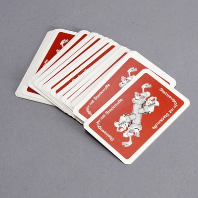 lata 60 stare karty do gry w skata