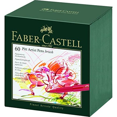 FLAMASTRY FABER CASTELL FC167150 KOLOROWE 60 SZTUK