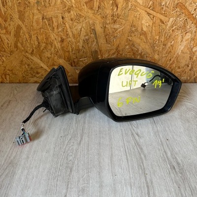 Зеркало правое 6 pin evoque lift 2017 rok фото №1