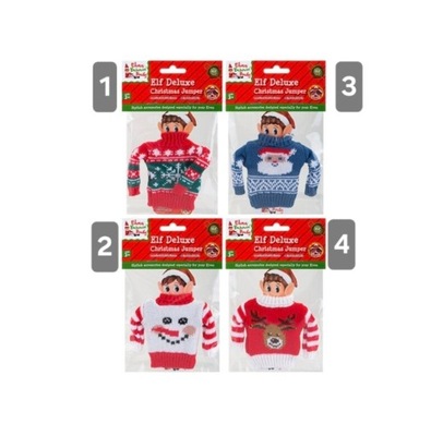 SWETER DLA ELFA ŁOBUZA - ELF ON THE SHELF