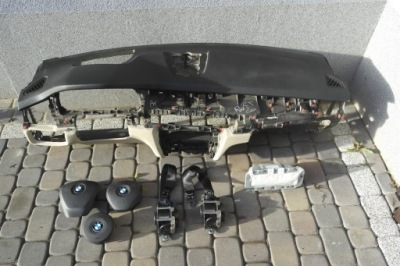 Bmw f15 x5 f16 x6 подушка безпеки ремінь панель приладів панель  панель приладів pulpit полиця фото №1