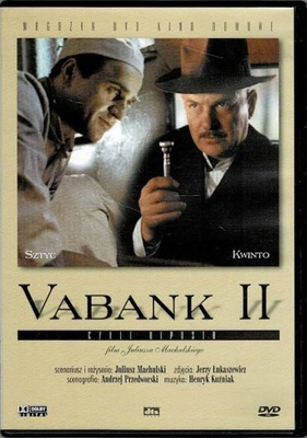 Vabank II Juliusz Machulski DVD