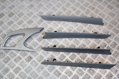 Накладки декоративные внутреннее aluminuim audi a4 8k b8 фото №1