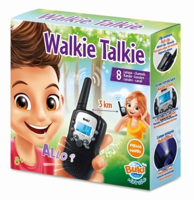 WALKIE TALKIE - Zasięg 3 km - BUKI