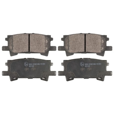 PADS BRAKE REAR FOR TOYOTA LEXUS RX 300/400 03  