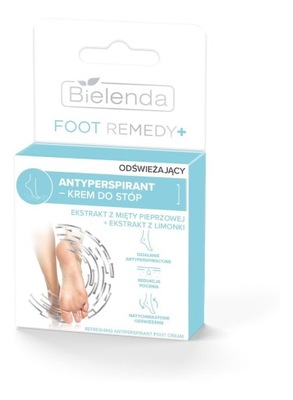 BIELENDA FOOT REMEDY Odświeżający antyperspirant-krem do stóp