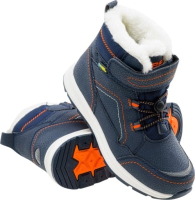 DZIECIĘCE BUTY TRZEWIKI KOZAKI ZIMOWE OCIEPLANE NA RZEP BEJO DIBIS r 28