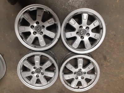 VW POLO V 6R 6C DISCS ALUMINIUM 15 5X100 ET38 ORIGINAL  