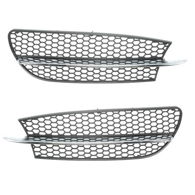 Решётка радиатора решётка боковая бампера alfa romeo 147 00-04 фото №1