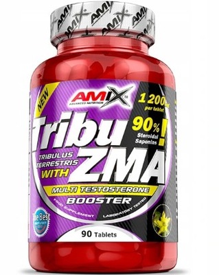 Amix Tribu ZMA 90 tabl boster testosteron siła masa mięśniowa
